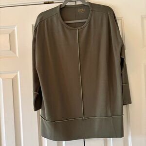 Jones New York Seam Detail Tunic Top  NWOT M